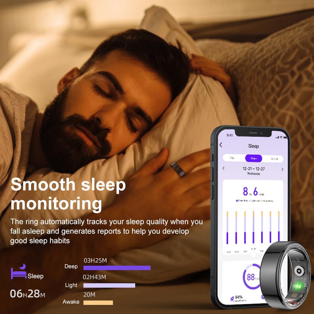 Anillo inteligente tipo Oura talla 10 - Mogoclen