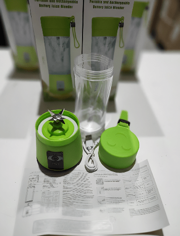 Batidora Licuadora Portable - Verde - Mogoclen