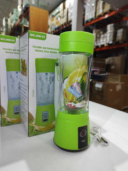 Batidora Licuadora Portable - Verde - Mogoclen