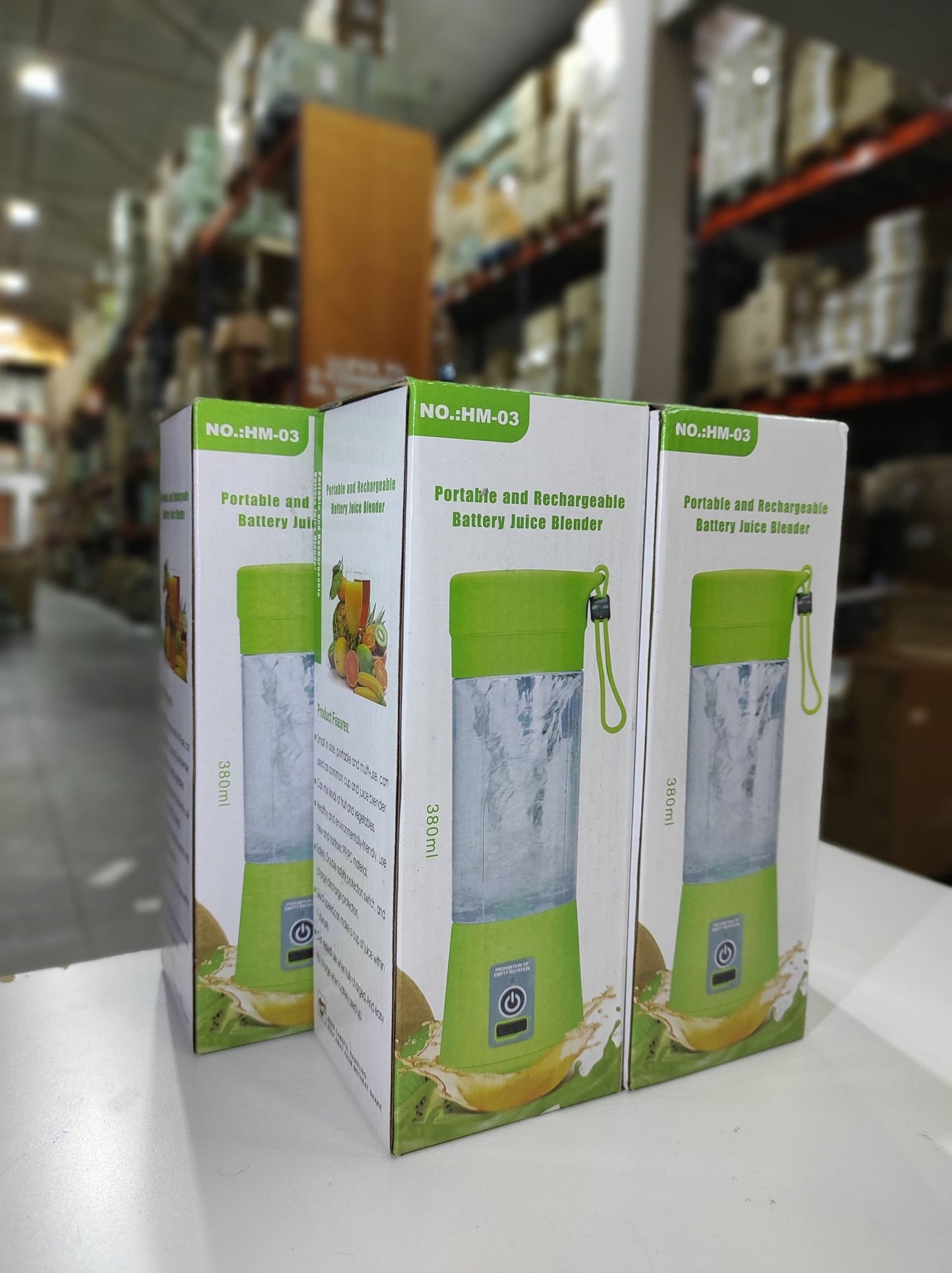 Batidora Licuadora Portable - Verde - Mogoclen