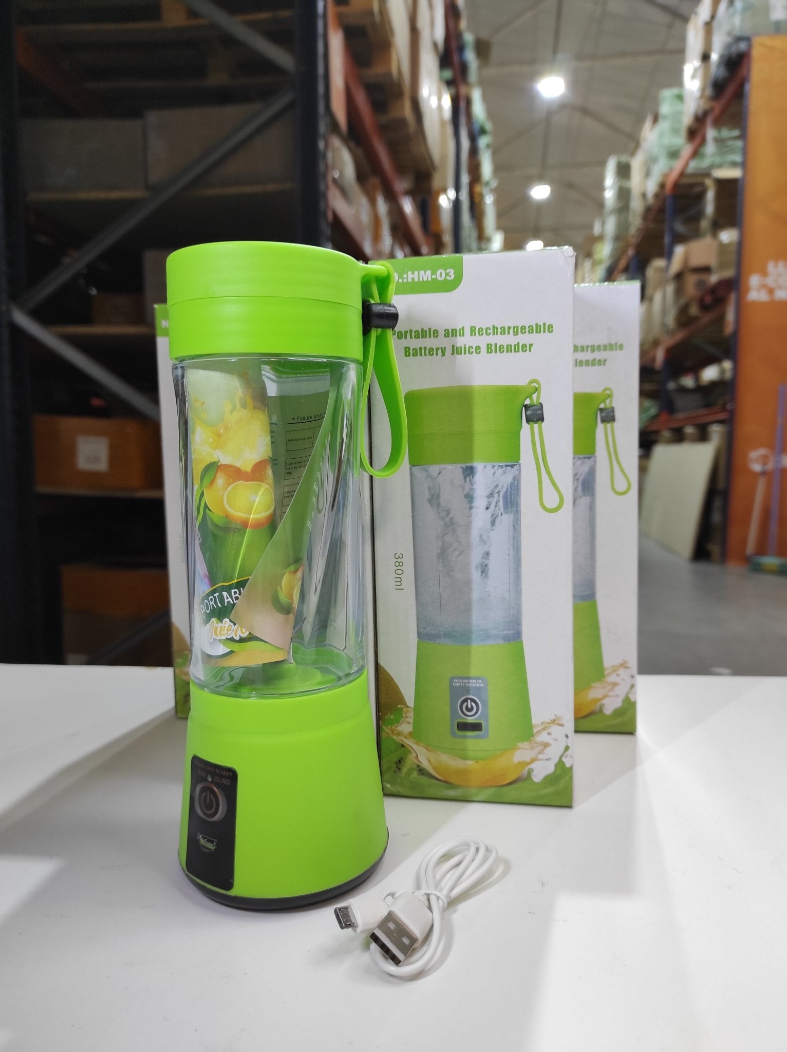 Batidora Licuadora Portable - Verde - Mogoclen