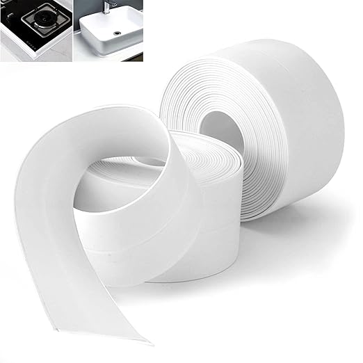 Cinta de sellado autoadhesiva para cocina y baño 38mmx3.35m - Mogoclen