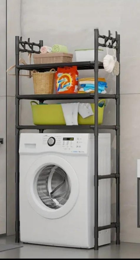 Estantería para Lavadora - Negro - Mogoclen