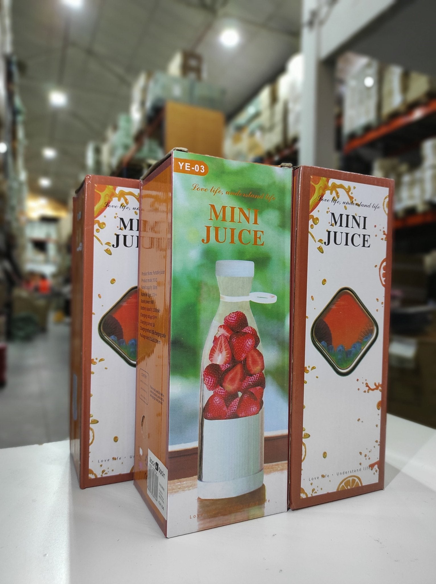 Mini licuadora de vaso portatil rosa - Mogoclen