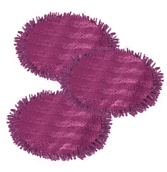 Mopa Triple de microfibra con cabezales rotatorios pulverizadores y brazo extensíble - Mogoclen