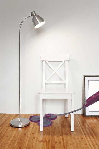 Mopa Triple de microfibra con cabezales rotatorios pulverizadores y brazo extensíble - Mogoclen