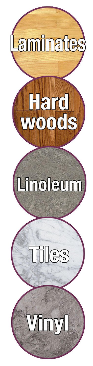 Mopa Triple de microfibra con cabezales rotatorios pulverizadores y brazo extensíble - Mogoclen