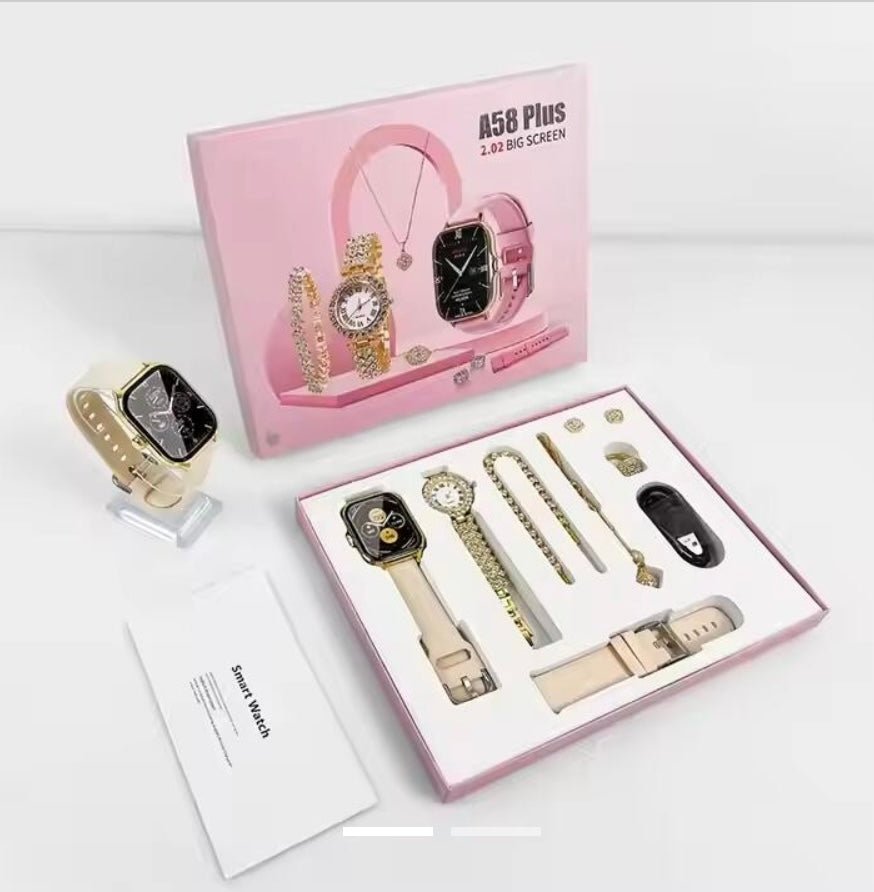 Set SmartWatch Lady (reloj inteligente) - Mogoclen