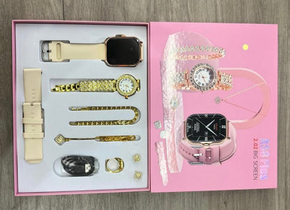 Set SmartWatch Lady (reloj inteligente) - Mogoclen
