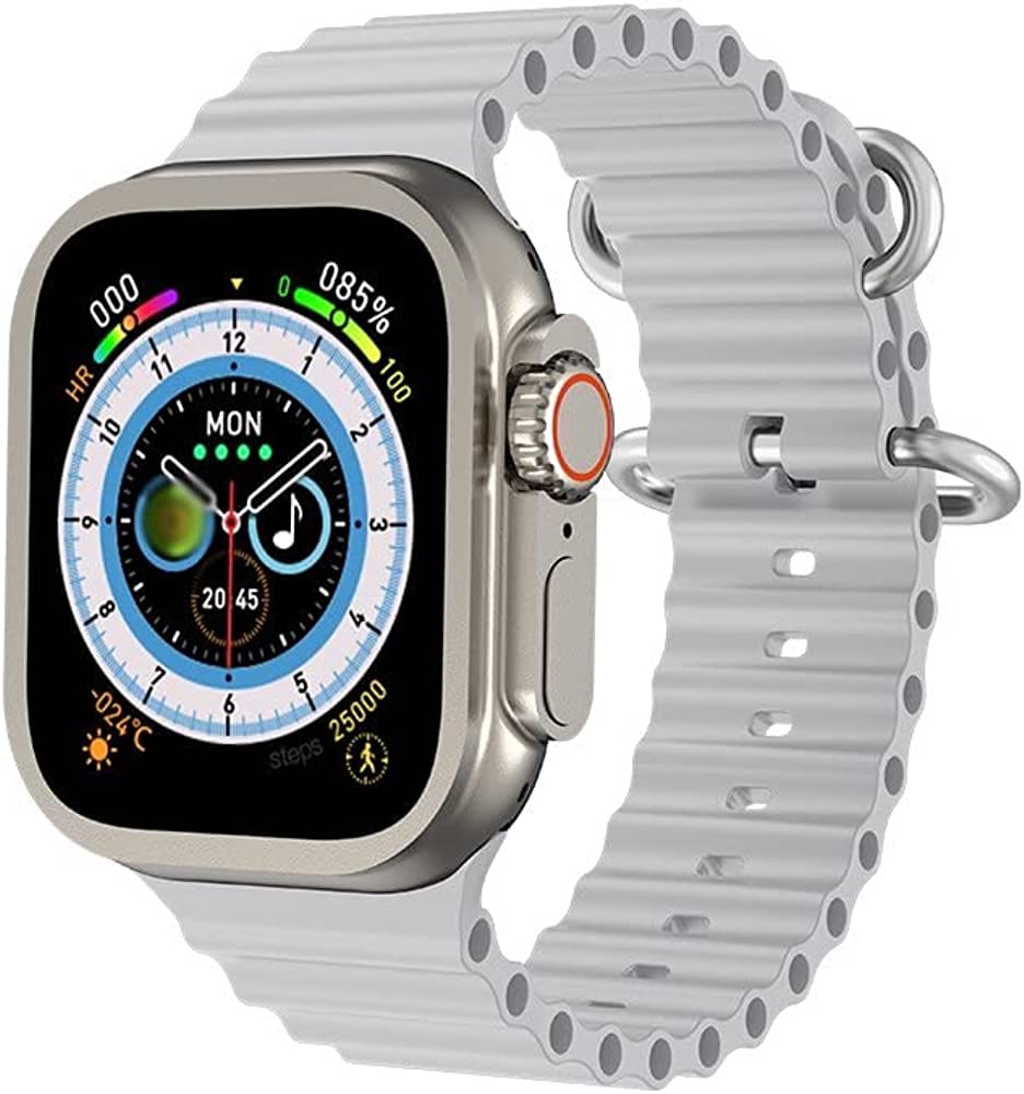 Smartwatch Ultra 2 Gris + 1 correa gratis - Mogoclen