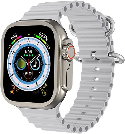 Smartwatch Ultra 2 Gris + 1 correa gratis - Mogoclen